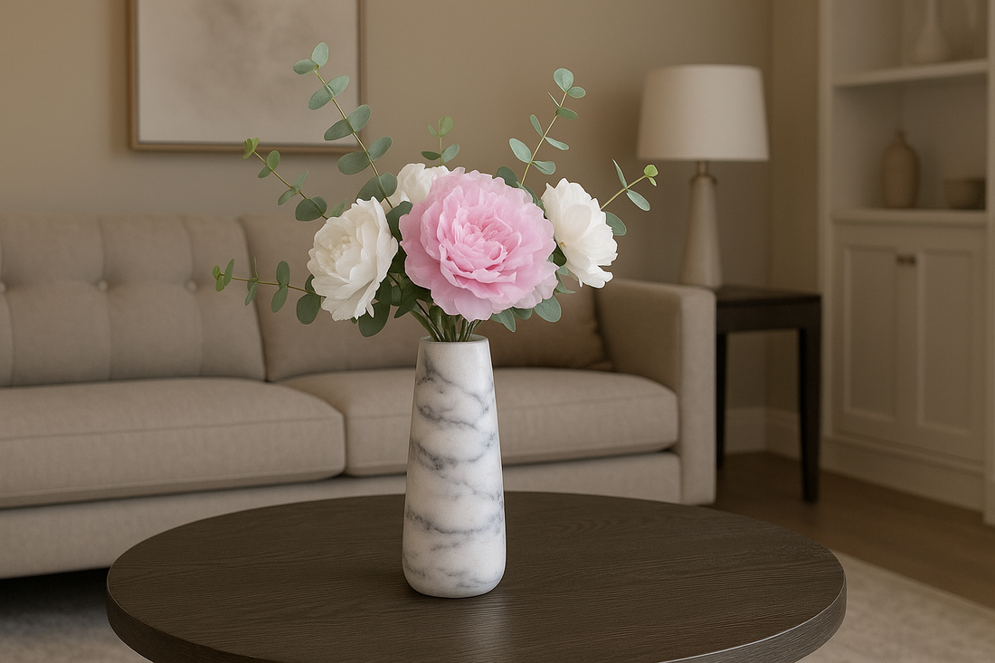Viola Marble Vase