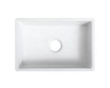 Fluted Porcelain Kitchen Sink
